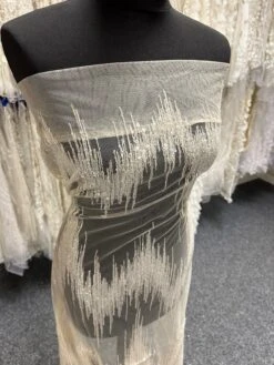 Champagne Sequined Lace - Twilight -Elegance in Lace b 97e464f8 2b30 4bb6 9c61 1fc32a9f435a