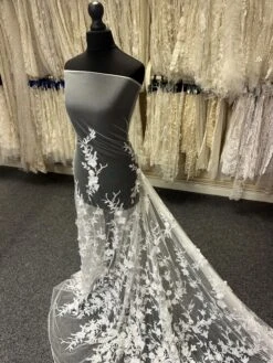 White Embroidered 3D Lace - Abiona 28 White Embroidered 3D Lace - Abiona -Elegance in Lace b c788d033 354b 4a05 9d7b 120fce2021d6