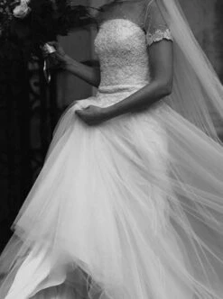 White Beaded Lace - Lucille 18 White Beaded Lace - Lucille -Elegance in Lace beautiful bespoke ivory wedding dress using ivory 2 80919a35 0763 4e88 be7c 77af927a3841