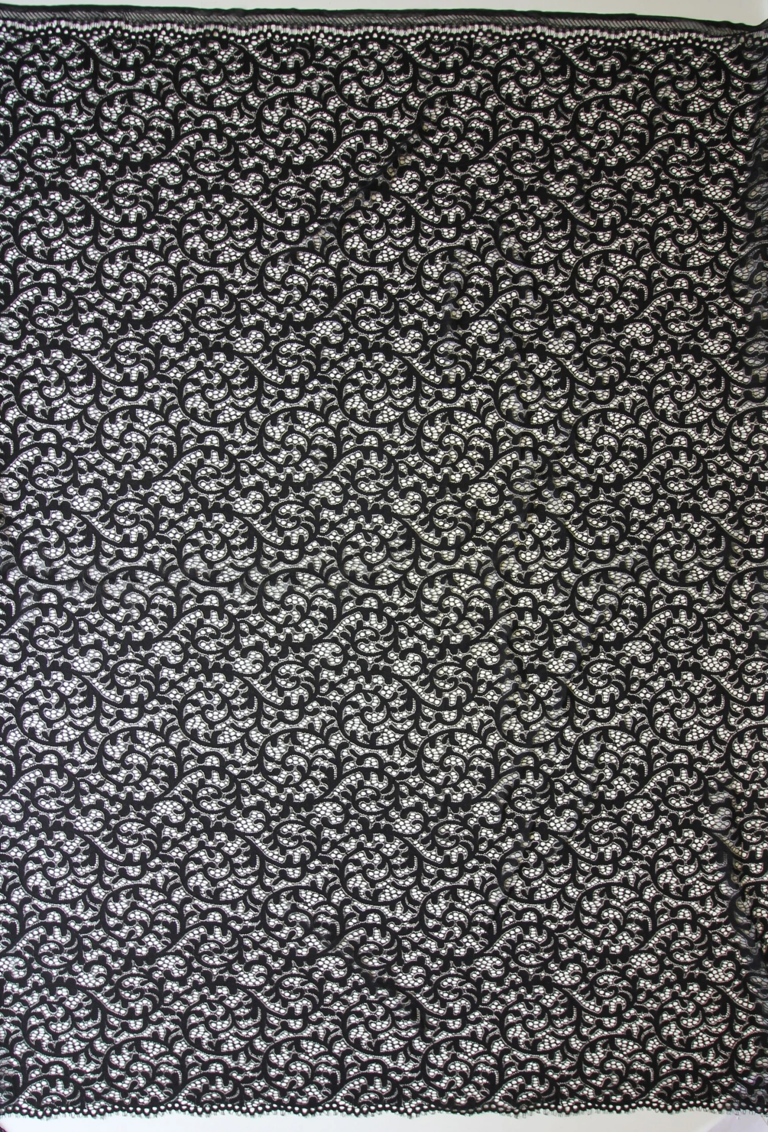 Black Corded Lace - Alexis 6 Black Corded Lace - Alexis - Image 4