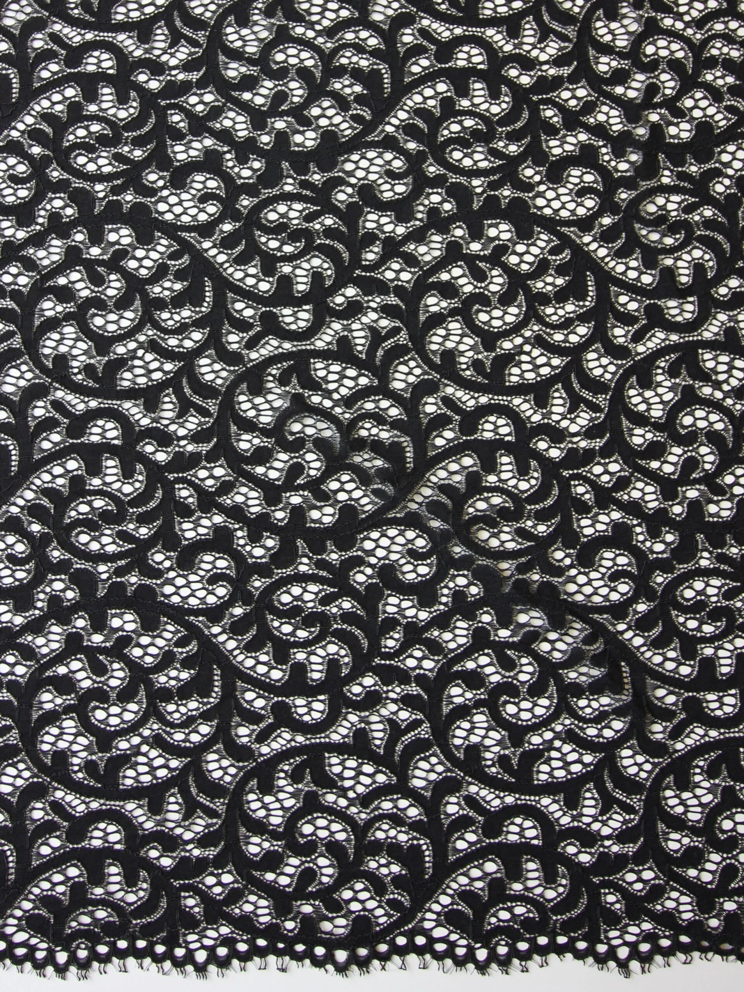 Black Corded Lace - Alexis 4 Black Corded Lace - Alexis - Image 2