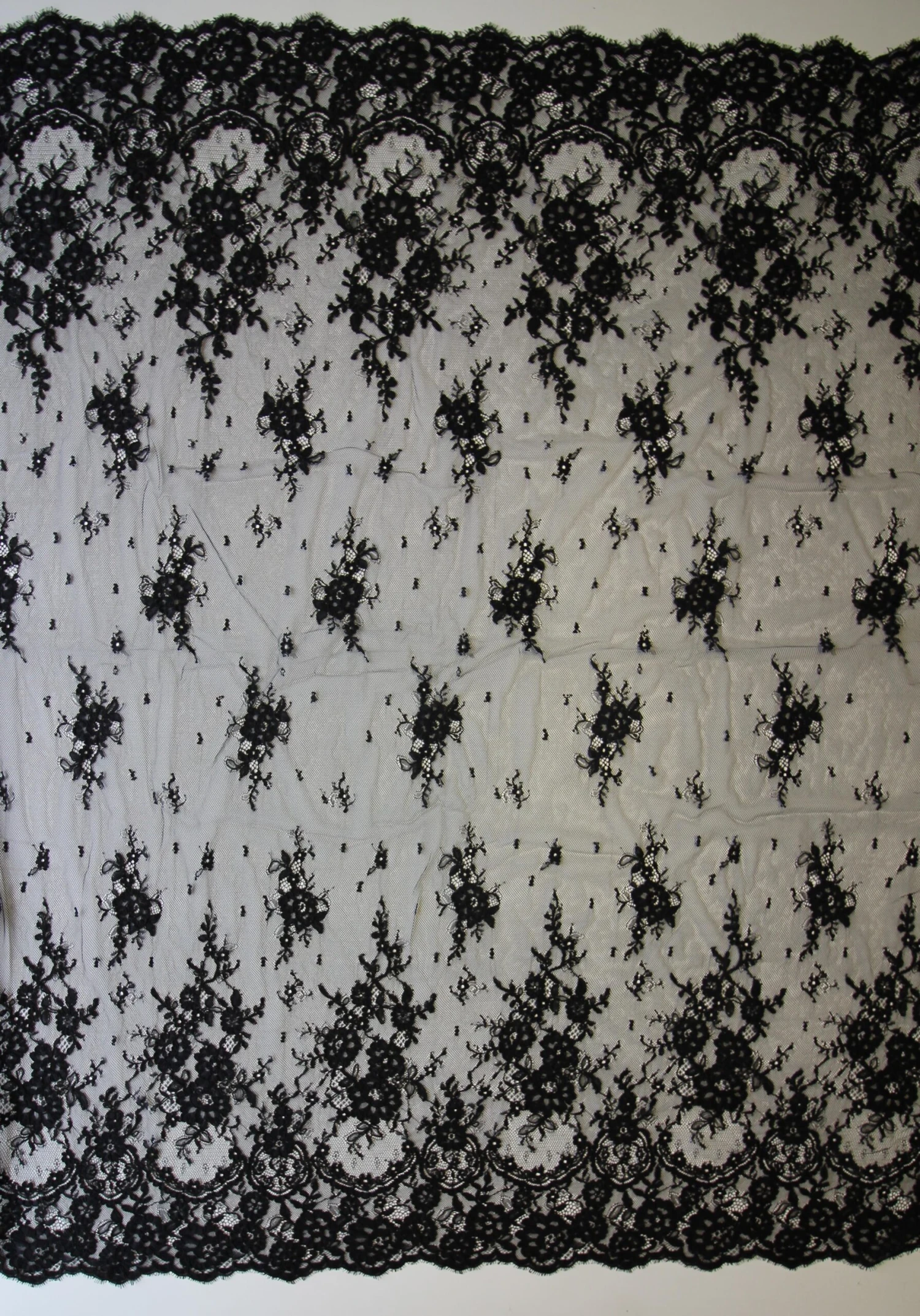 Black Corded Lace - Eloise 6 Black Corded Lace - Eloise - Image 4