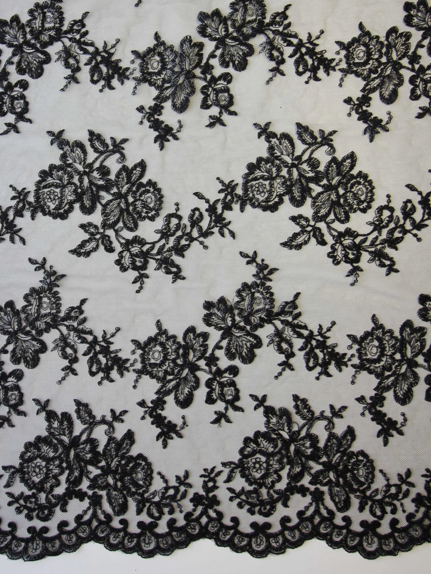 Black Raschel Lace - Pandora 4 Black Raschel Lace - Pandora - Image 2