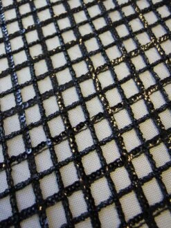 Black Sequinned Lace - Odelia 13 Black Sequinned Lace - Odelia -Elegance in Lace black sequinned lace odelia close up