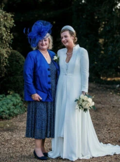 Blue Sequinned Tulle - Moritz -Elegance in Lace bluesequinfabricmoritz1