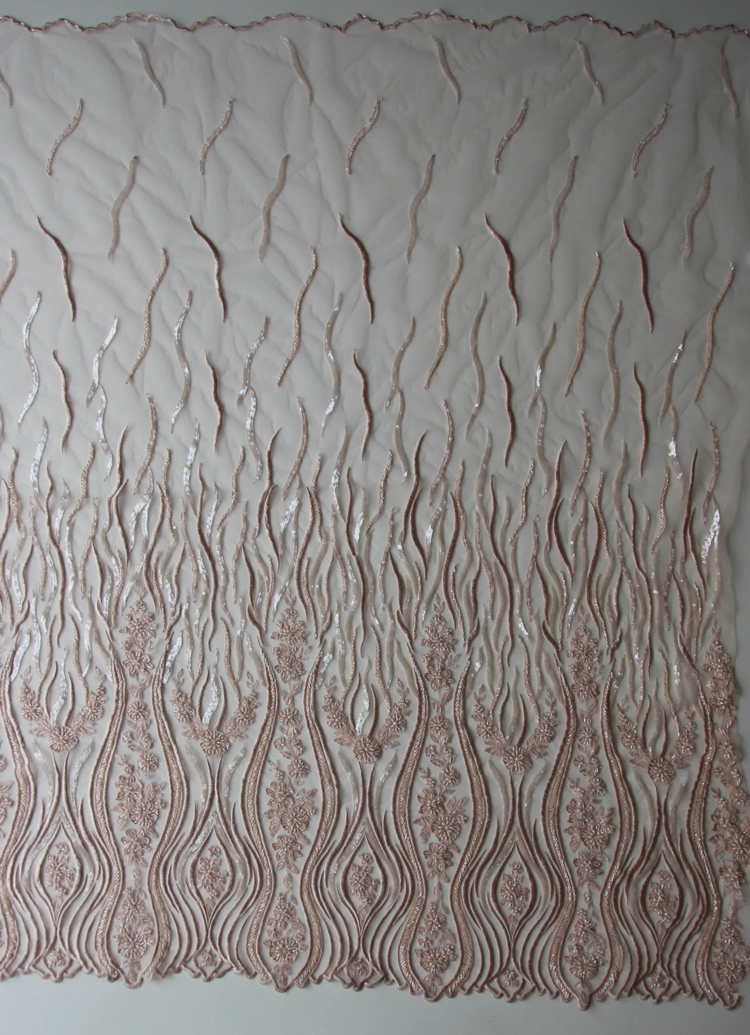 Blush Beaded Lace - Lorna 5 Blush Beaded Lace - Lorna - Image 3