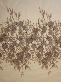 Blush Beaded Lace - Renata -Elegance in Lace blush lace renata