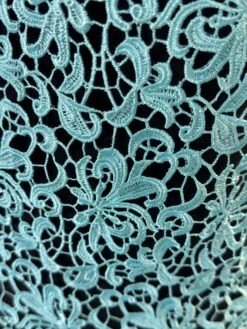 Turquoise Guipure Lace - Reese -Elegance in Lace c 1ac6f302 afdd 49f4 b4f6 fb2cb448ac10