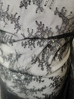 Black Raschel Lace - Katherine -Elegance in Lace c 1cf2aab1 e844 4e7b 8521 90dcbee0e235