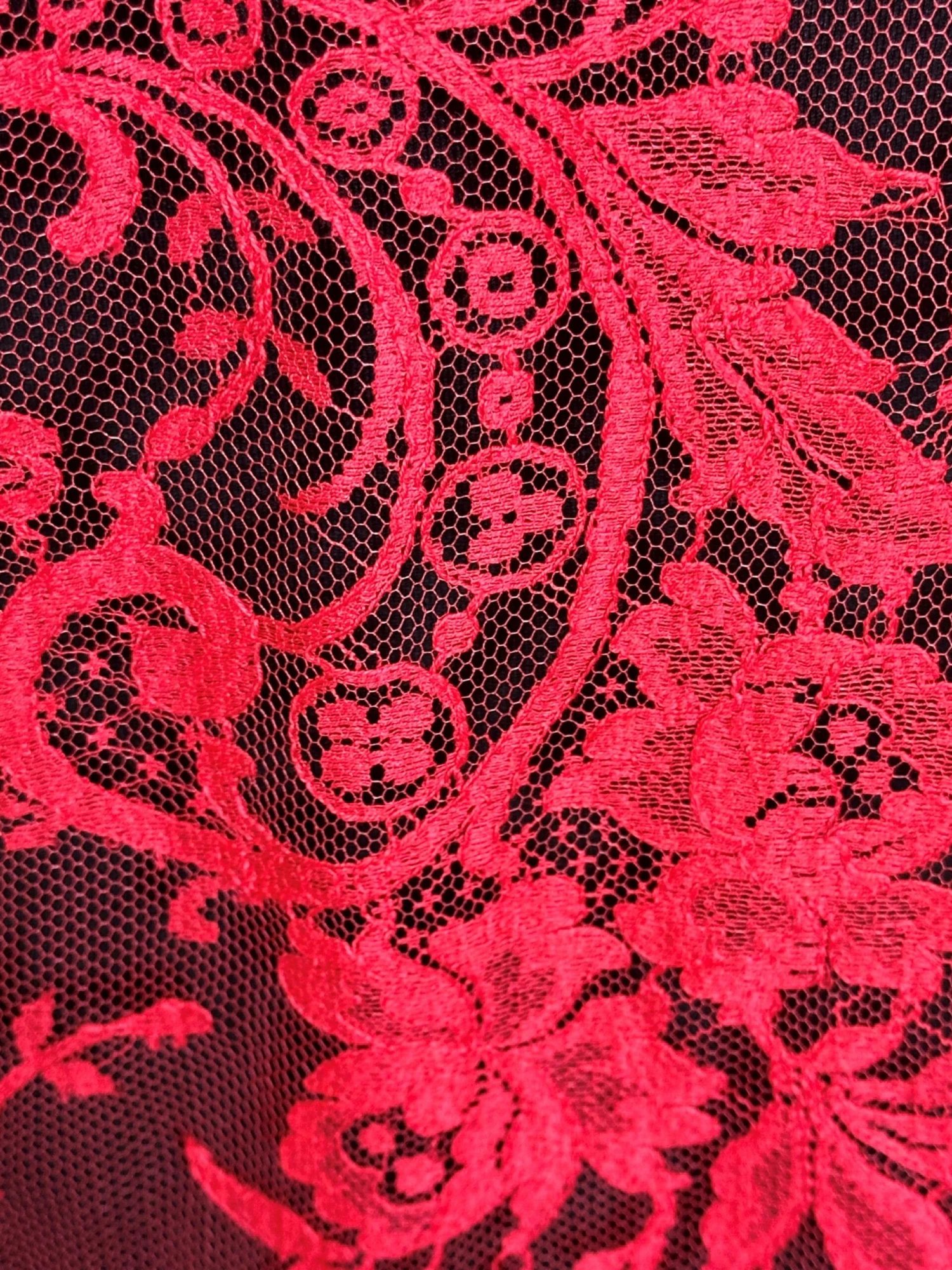 Scarlet Chantilly Lace - Kate 12 Scarlet Chantilly Lace - Kate - Image 10