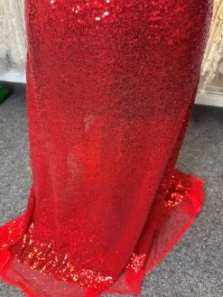Red Sequinned Tulle - Glow 15 Red Sequinned Tulle - Glow -Elegance in Lace c 383afd33 492e 48a9 ac7f 1b6bb227fbe2