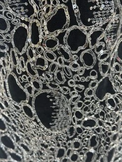 Silver Corded Lace - Raven 19 Silver Corded Lace - Raven -Elegance in Lace c ad2c854c af10 43bd 8f65 b6351868d11f