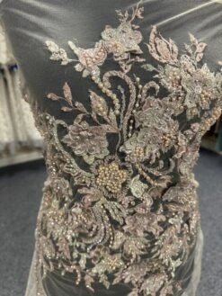 Blush Beaded Lace - Renata -Elegance in Lace c d02131b9 7876 4f55 923b dc7ef1247c8a