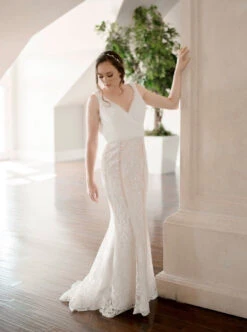 Ivory Embroidered Lace - Caroline -Elegance in Lace caroline2