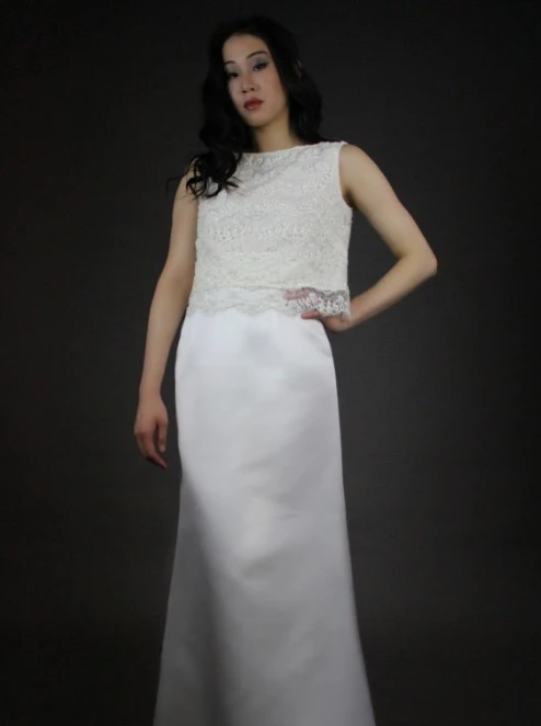 Ivory Beaded Lace - Celine 5 Ivory Beaded Lace - Celine - Image 3