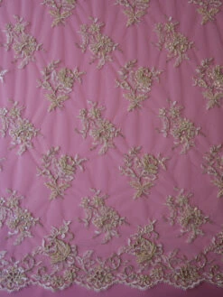 Champagne Beaded Lace - Chloe -Elegance in Lace champagne beaded lace chloe