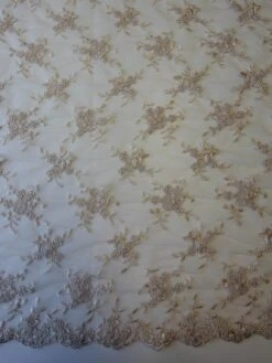 Champagne Corded Lace - Geraldine 10 Champagne Corded Lace - Geraldine -Elegance in Lace champagne corded lace geraldine