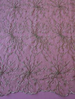 Champagne Embroidered Lace - Manon -Elegance in Lace champagne embroidered lace manon