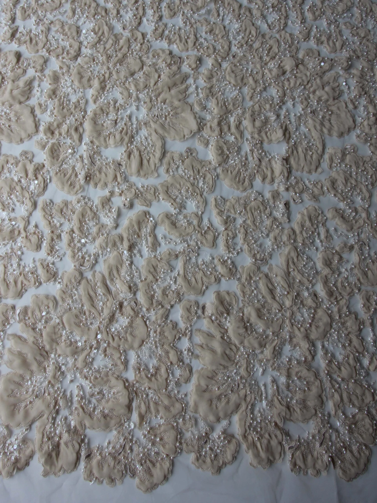 Champagne Embellished Lace - Allie 7 Champagne Embellished Lace - Allie - Image 5