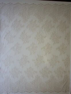 Champagne Raschel Lace - Coralie -Elegance in Lace champagne raschel lace coralie full width