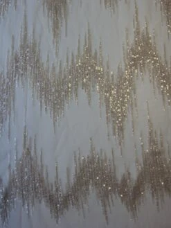 Champagne Sequined Lace - Twilight -Elegance in Lace champagne sequinned tulle twilight