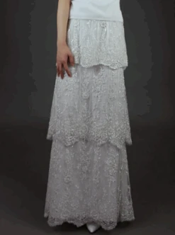 Ivory Beaded Lace - Christina -Elegance in Lace christina lace dress1