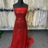 Red Sequinned Tulle - Glow 1 Red Sequinned Tulle - Glow -Elegance in Lace dd 3e818907 d0cb 4449 9279 3861c8522a6c
