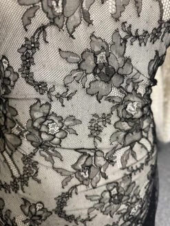 Black Chantilly Lace - Rolande 10 Black Chantilly Lace - Rolande -Elegance in Lace dfg