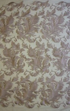 Pink Embroidered Lace - Autumn 12 Pink Embroidered Lace - Autumn -Elegance in Lace dusky pink lace autumn full width