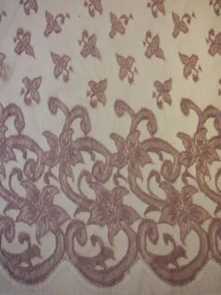 Dusky Pink Chantilly Lace - Celia -Elegance in Lace dusky pink lace celia