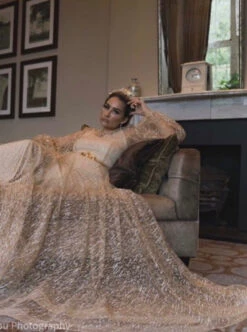 Nude Glitter Lace - Elise -Elegance in Lace elise