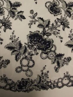 French Blue Lace - Roberta