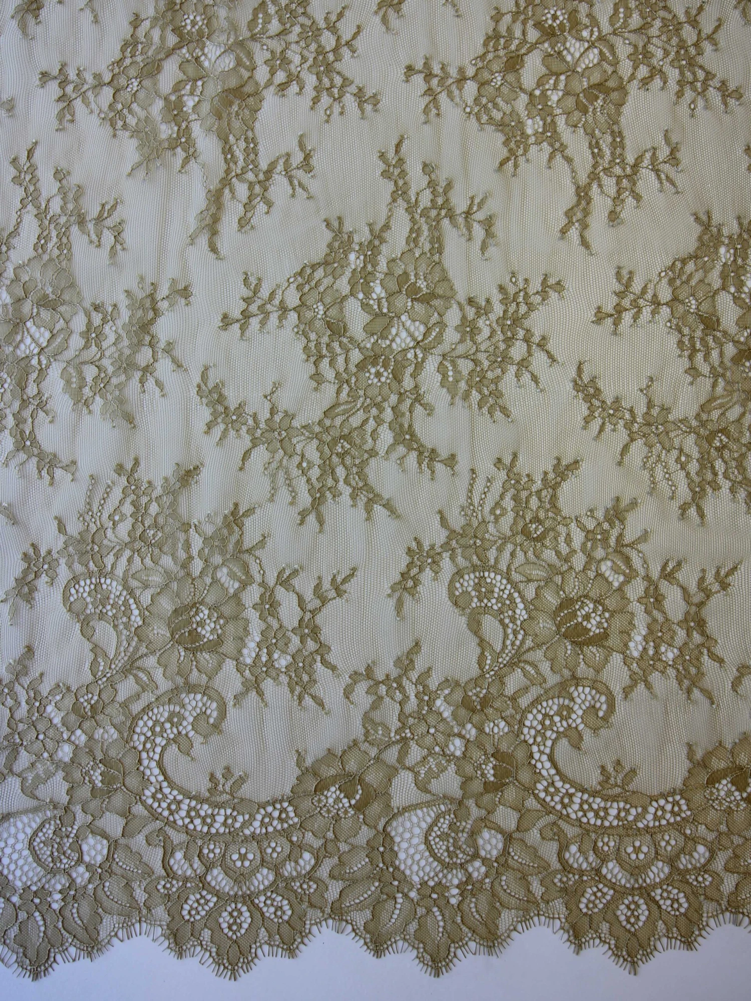 Champagne Raschel Lace - Katherine 4 Champagne Raschel Lace - Katherine - Image 2