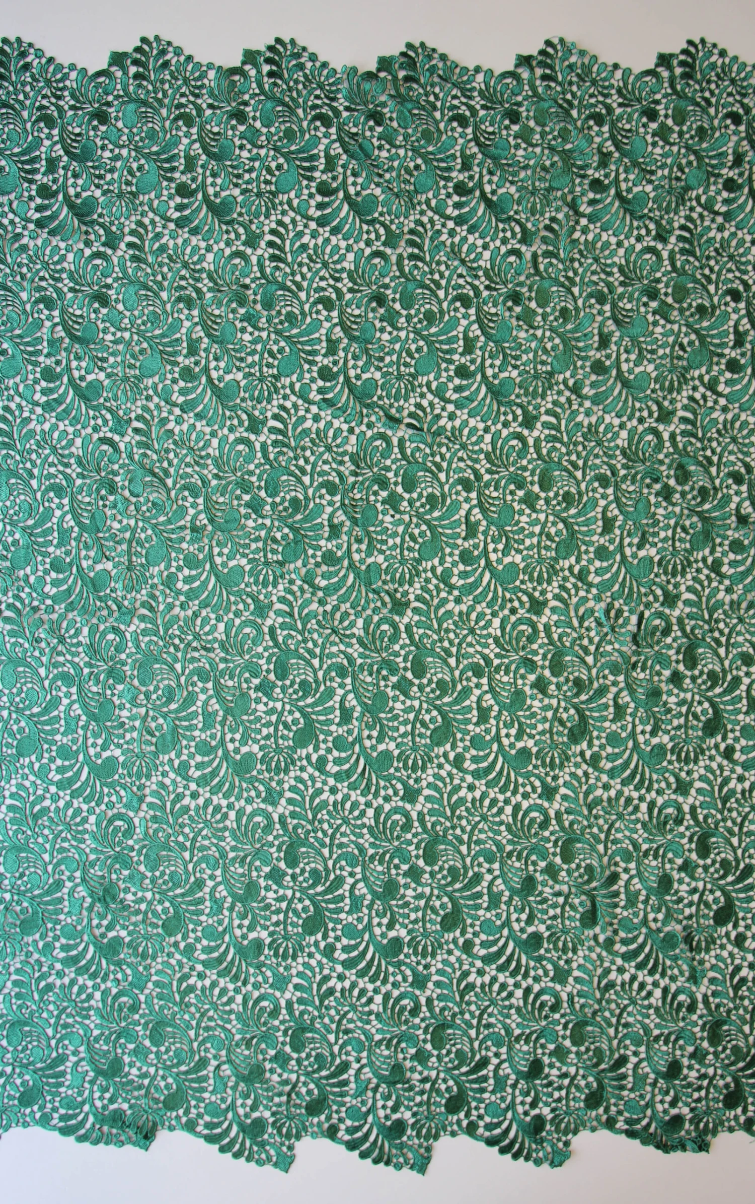 Green Guipure Lace - Theresa 6 Green Guipure Lace - Theresa - Image 4