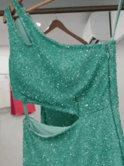 Green Beaded Lace - Britte -Elegance in Lace greenbeadeddressbritte4