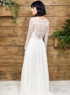 Ivory Guipure Lace - Gretel -Elegance in Lace gretel lace dress3