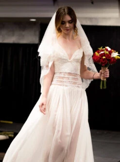 Ivory Corded Lace - Harmony -Elegance in Lace harmony lace dress1