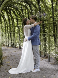 Ivory Guipure Lace – Isabella -Elegance in Lace isabella lace dress4