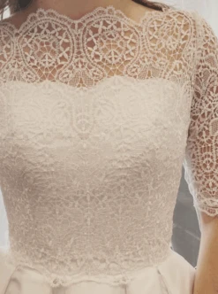 Ivory Guipure Lace – Isabella -Elegance in Lace isabellawhite