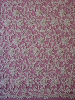 Ivory Beaded And Corded Lace - Elaine 11 Ivory Beaded And Corded Lace - Elaine -Elegance in Lace ivory beaded guipure lace elaine