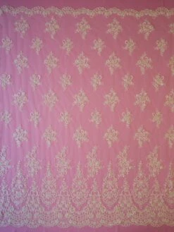 Ivory Beaded Lace - Alexandra 25 Ivory Beaded Lace - Alexandra -Elegance in Lace ivory beaded lace alexandra full width