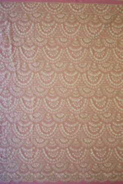 Ivory & Champagne Beaded Lace - Emmeline -Elegance in Lace ivory beaded lace emmeline full width