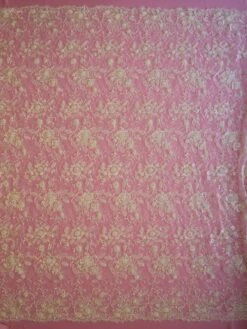 Ivory Beaded Lace - Halle -Elegance in Lace ivory beaded lace halle full width