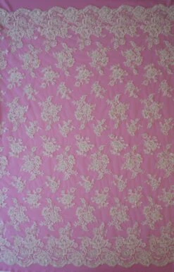 Ivory Beaded Lace - Victoria 23 Ivory Beaded Lace - Victoria -Elegance in Lace ivory beaded lace victoria full width