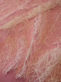 Ivory Chantilly Lace - Francesca 16 Ivory Chantilly Lace - Francesca -Elegance in Lace ivory chantilly lace francesca close up 2