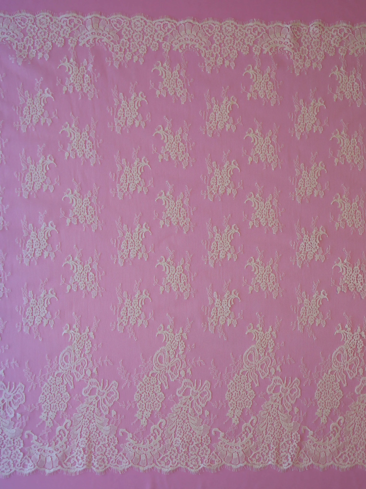 Ivory Chantilly Lace - Lillian 6 Ivory Chantilly Lace - Lillian - Image 4