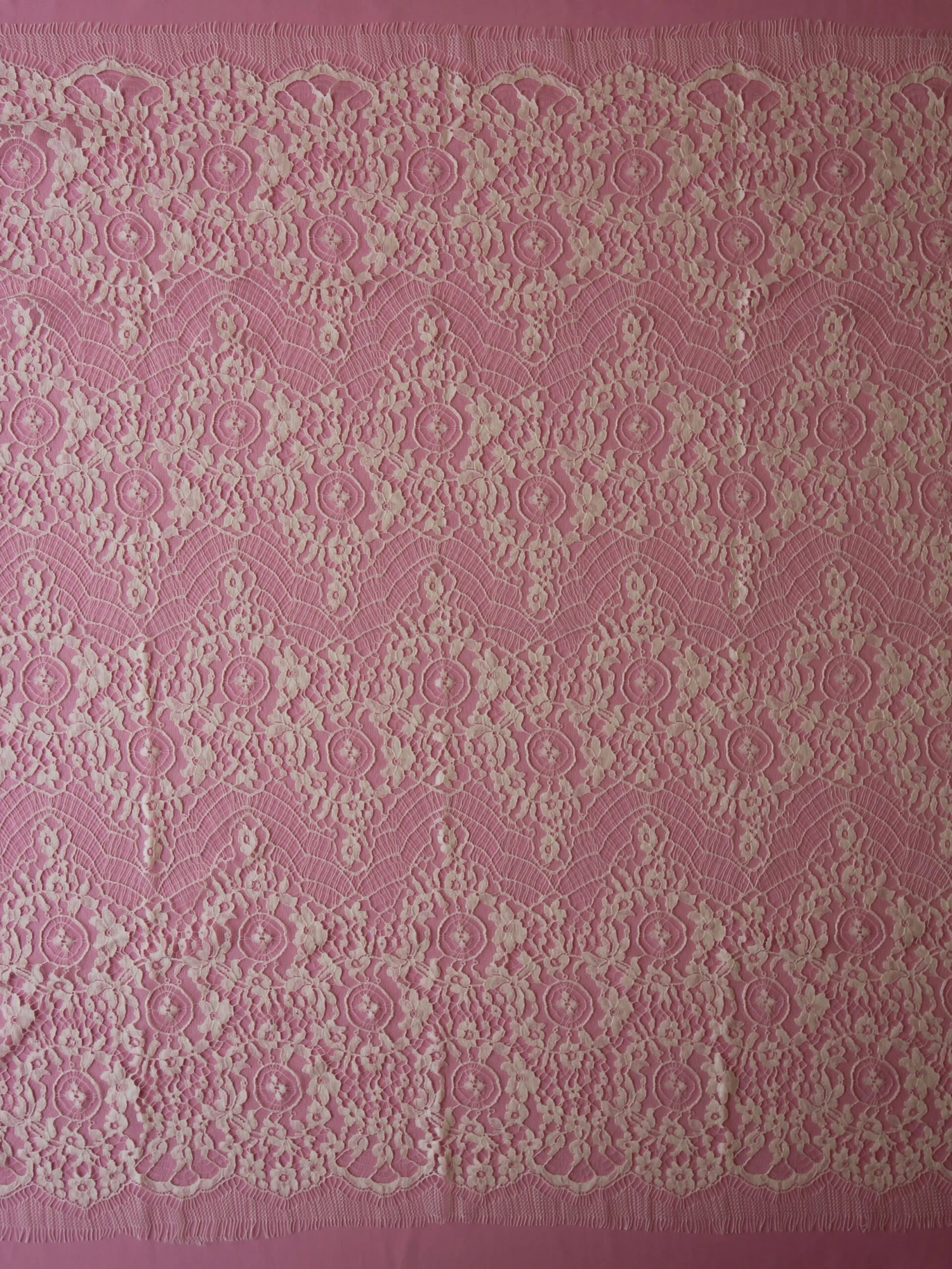 Ivory Chantilly Lace - Magda 6 Ivory Chantilly Lace - Magda - Image 4