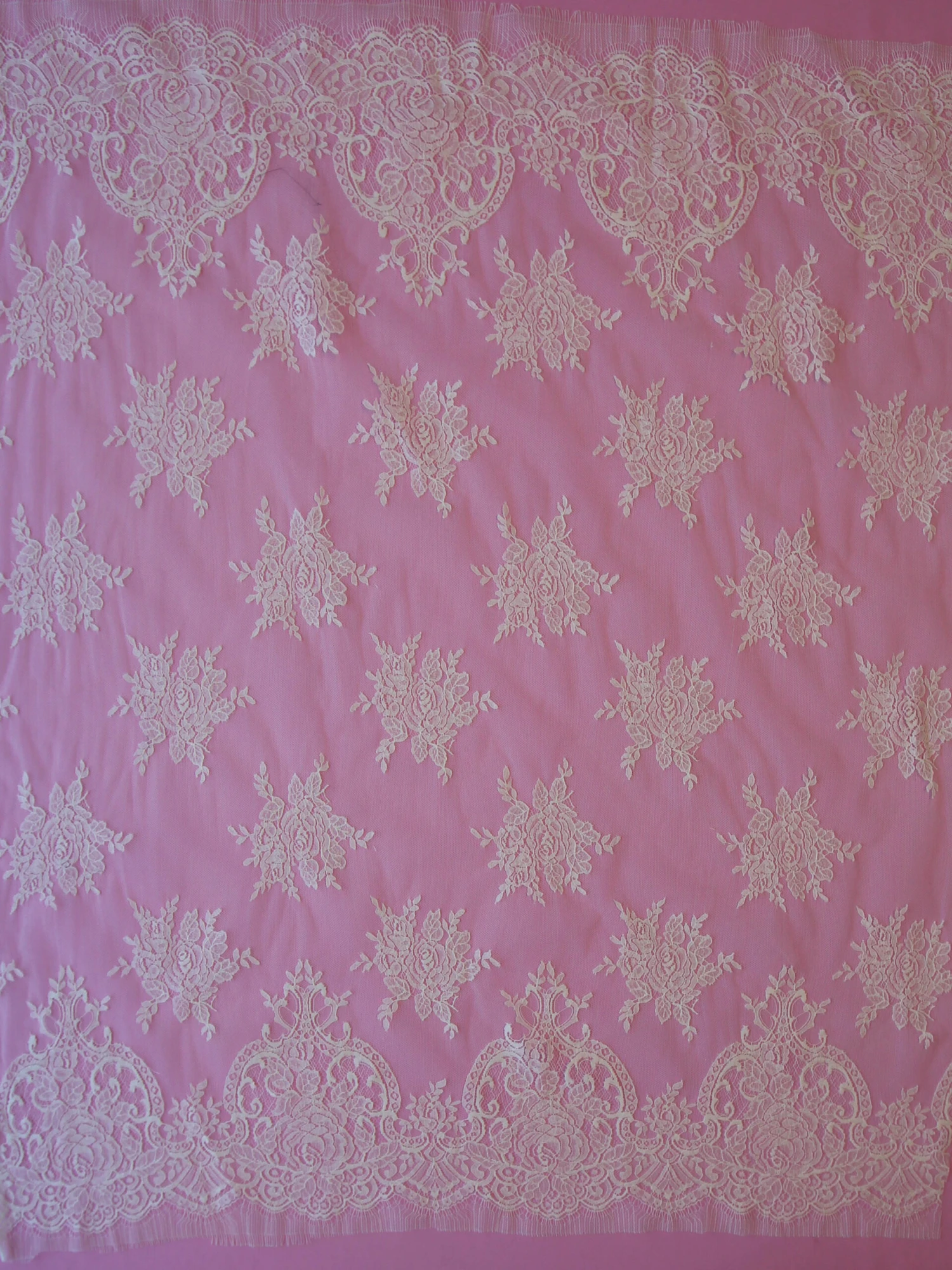 Ivory Chantilly Lace - Saffron 7 Ivory Chantilly Lace - Saffron - Image 5