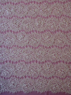 Ivory Beaded Bridal Lace - Laura -Elegance in Lace ivory corded beaded lace laura