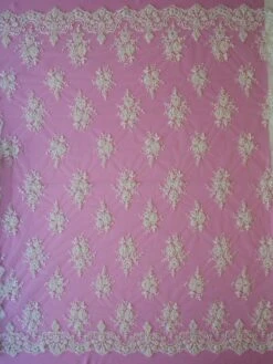 Ivory Beaded Lace - Sophia 14 Ivory Beaded Lace - Sophia -Elegance in Lace ivory corded lace sophia full width